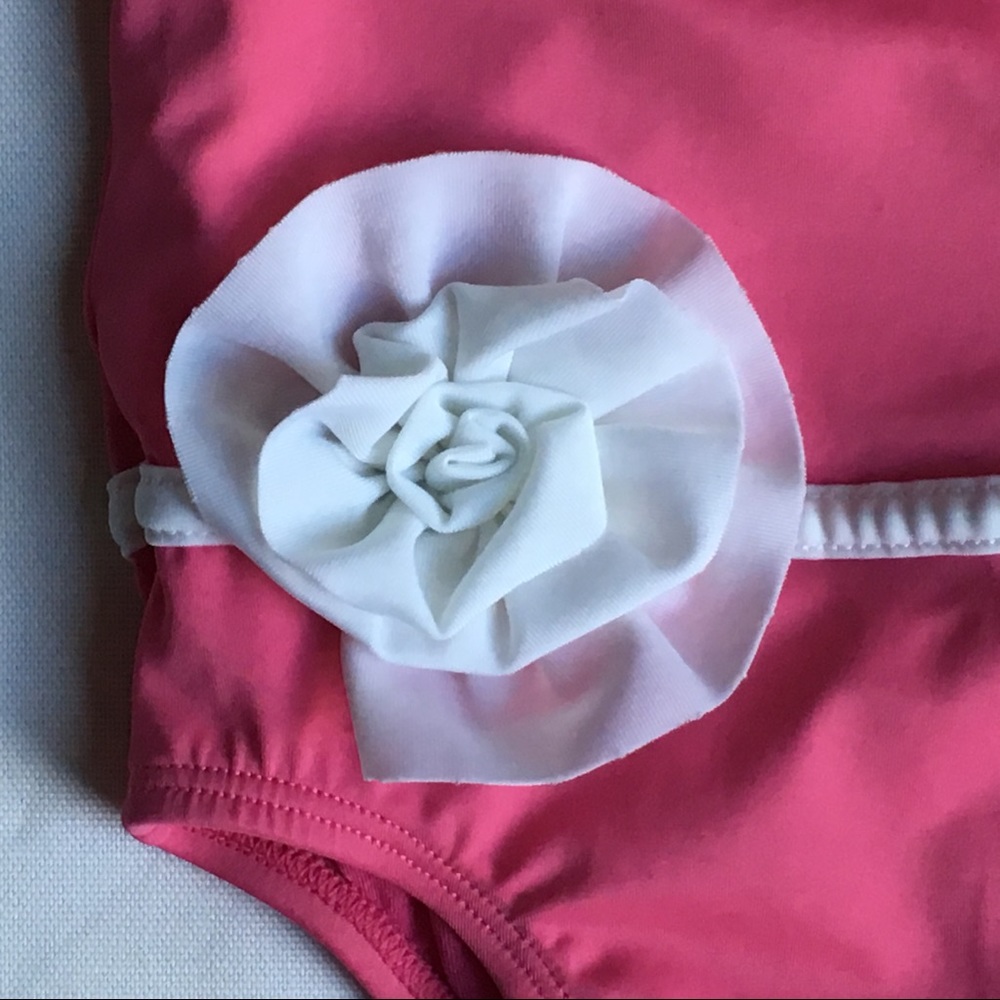 Gap bathing suit one piece 0 3 months baby pink - Picture 2 of 8